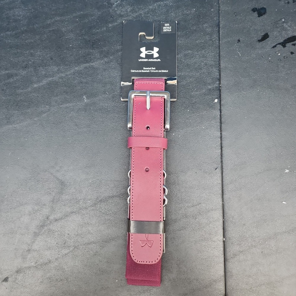 Under Armour Adult UA Adjustable Baseball Belt - Fits Up to 36" - Item # 1252084